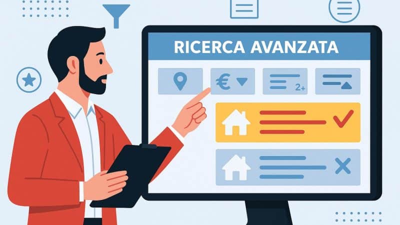 Come funziona la ricerca avanzata degli immobili per i clienti
