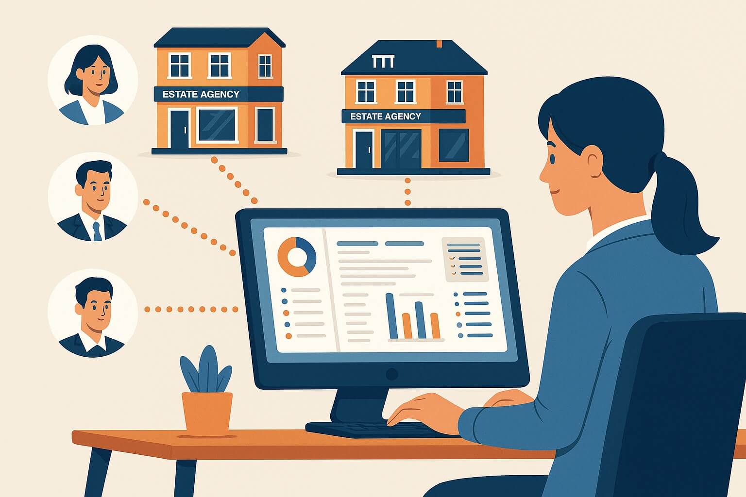Come gestire più sedi e agenti con un unico gestionale immobiliare