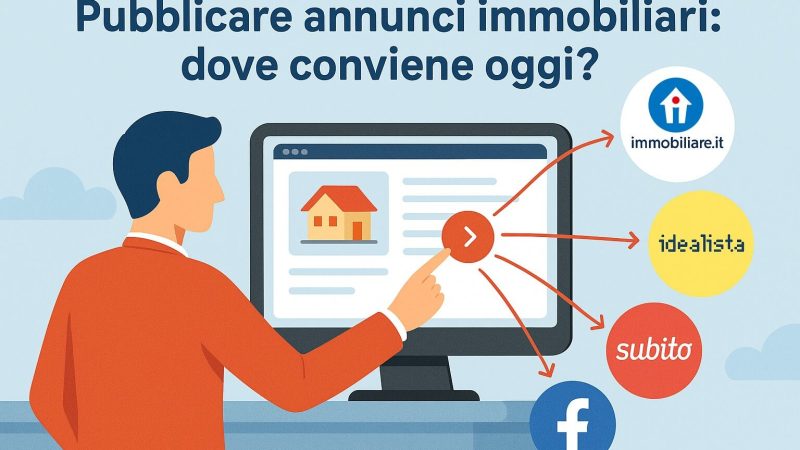Pubblicare annunci immobiliari: dove conviene oggi? Guida ai migliori portali nel 2025