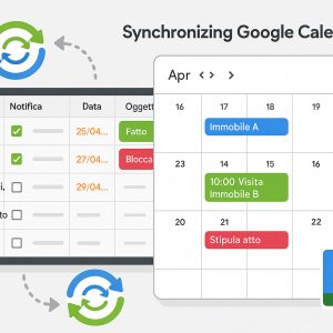 Come sincronizzare Google Calendar con il gestionale immobiliare