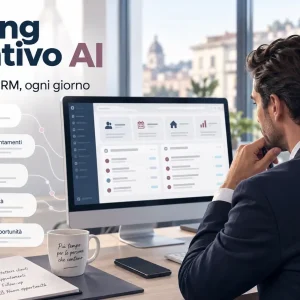 Briefing operativo AI: il CRM immobiliare che ti aiuta a capire cosa fare ogni giorno