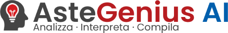 AsteGenius AI - Analizza · Interpreta · Compila