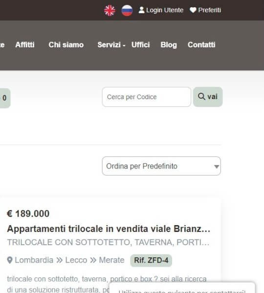Funzionalità multi ufficio/agenzia