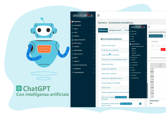 Gestionale con creazione descrizioni annunci con AI